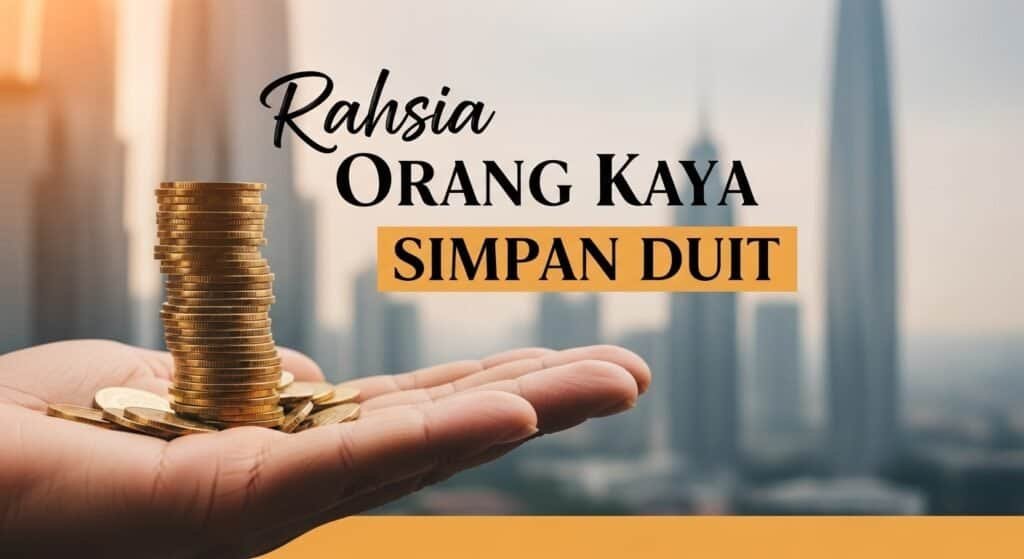 cara orang kaya simpan duit, rahsia dan tips