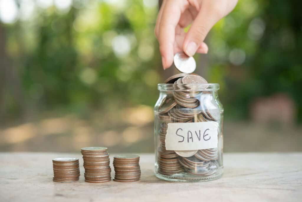 cara menyimpan duit, tips